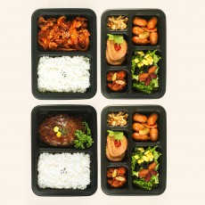 도시락2종세트 (함박+제육/냉장)